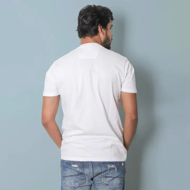 Klothen%20White%20Printed%20Round%20Neck%20Tee%20For%20Mens%20-%20Image%202