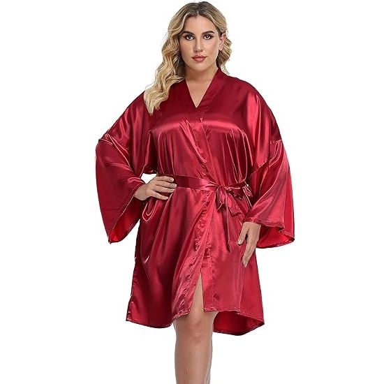 Plus%20Size%20Bridesmaids%20Satin%20Kimono%20Robe%20%E2%80%93%20Soft,%20Comfortable%20Short%20Nightgown%20&%20Sleepwear%20-%20Image%208