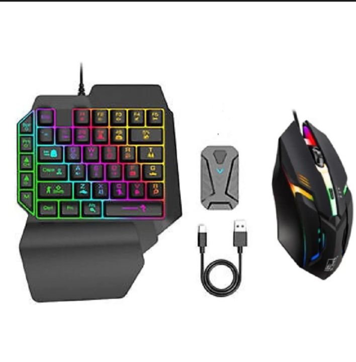 TechG%20Mobile%20Gaming%20RGB%20Keyboard%20&%20Mouse%20Converter%20Combo%20Support%20For%20Android%20&%20IOS%20PC%20Mobile%20Game%20Accessories%20-%20Image%203
