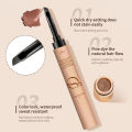 OCHEAL 2 In 1 Eyebrow Dyeing Cream 3 Colors Waterproof Tinted Long-lasting Eyebrow Stamp Pencil Pomade Makeup Cosmetics. 