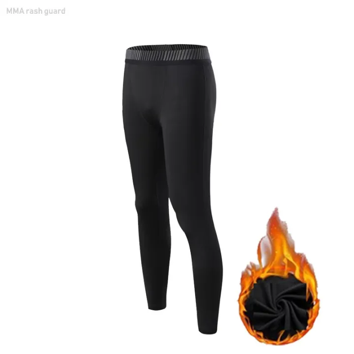 Winter%20Men's%20Clothing%20Thermal%20Underwear%20Second%20Skin%20Compression%20Tights%20Solid%20Color%20Fitness%20Base%20layer%20ultralight%20Track%20suit%20kids%20-%20Image%207