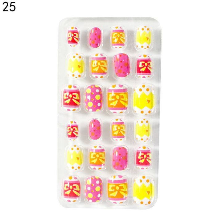24PCS/box%20Children/adult%20Cartoon%20Candy%20Nails%20Full%20Coverage%20Self-adhesive%20Nail%20Polish%20Cute%20Girl%20Manicure%20Decoration%20CL02%20-%20Image%206