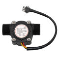 G1/2" Water Flow Sensor Micro-Hydro Generator Switch High Precision Flow Meter for Arduino.