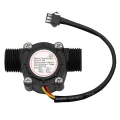 G1/2" Water Flow Sensor Micro-Hydro Generator Switch High Precision Flow Meter for Arduino. 