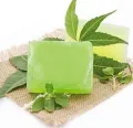 Neem Soap Base, 100% Natural and Organic-100gm. 