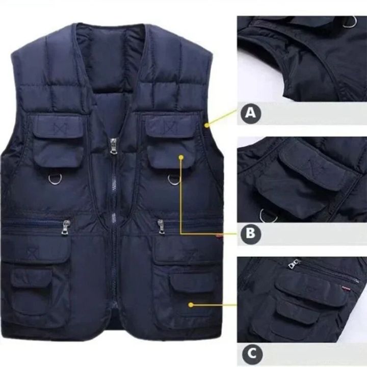 Classic%20Multi-Pocket%20Men's%20Padded%20Vest%20Winter%20Warm%20Sleeveless%20Coat%20Tactical%20Vest%20Jacket%20for%20Men%20Solid%20Lightweight%20Male%20Waistcoat%20-%20Image%205