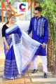 Occasional Dress/Couple Set/Matching Dress/Traditionally Dress/Sari And Panjabi - Sari.