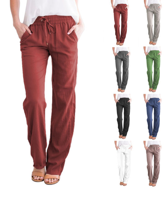 Women's%20Loose%20Wide%20Leg%20Trousers,%20Long%20Pants%20with%20Bandage%20on%20the%20Waist%20in%20Fashion%20and%20Leisure%20Style%20-%20Image%205