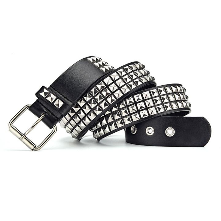 Punk%20Rivet%20Adjustable%20PU%20Leather%20Waistband%20Studded%20Belt%20Square%20Beads%20-%20Image%204