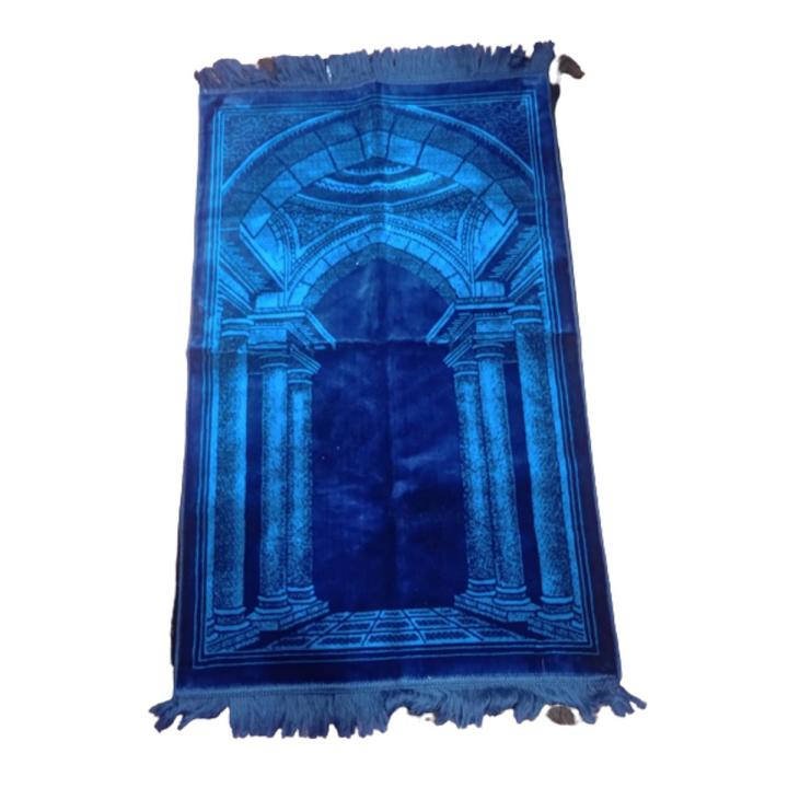 Safa mehrab blue color Prayer Mat Jaynamaz 2023