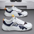 Labor protection shoes, men's shoes, summer breathable canvas shoes, men's construction site work, Korean version, versatile little white sports board shoes, trendy shoes.