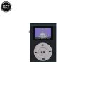 Portable Mini MP3 Player with LCD Screen Metal Clip USB MP3 Music Players Support SD TF Student Walkman. 