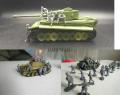 1/72 Plastic Assembled Tank Model Kit WWII Military Model Puzzles 24 Styles Tanks Sand Table Tanks Toys for Boys.