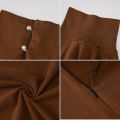 Hugcitar Long Sleeve Solid Turtleneck Skinny Bodycon Jumpsuit Autumn Winter Women Fashion Streetwear Casual Romper. 
