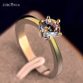 BEAUTIFUL GOLDEN METAL ROUND DIAMOND CUT FINGER RING.(ADJUSTABLE) FOE GIRLS. 