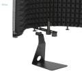 Microphone Mic Isolation Shield+ Stand Soundproofing Vocal Reflection Filter.