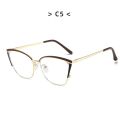 2024 Cat Eye Glasses Clear Frame Women Fashion Transparent Myopia Optical Glasses Frame Cat Eyeglasses Frames female Spectacle.