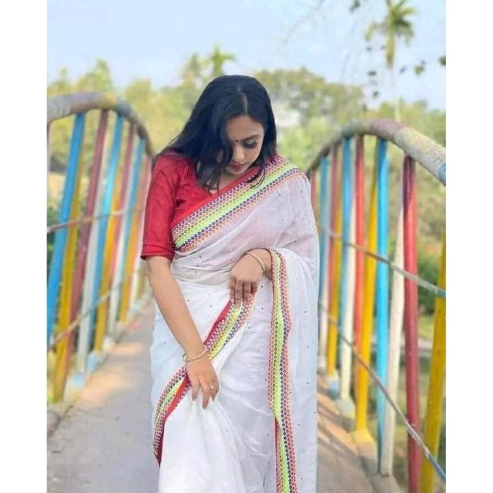 Half Silk Popcorn Khesh Saree for Women Without Blouse Pieces-Perfect Wear for Formal Occasions