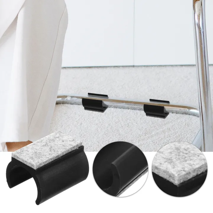 Felt%20floor%20protector%20chair%20leg%20cap%20Hairy%20leg%20pad%20U-shaped%20furniture%20cushion%20Chair%20-%20Image%202