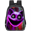 Smiling Critters Backpack Catnap Schoolbag Double Layer Backpack For Children Birthday Gift Dogday Cat Nap Mochila For Students. 
