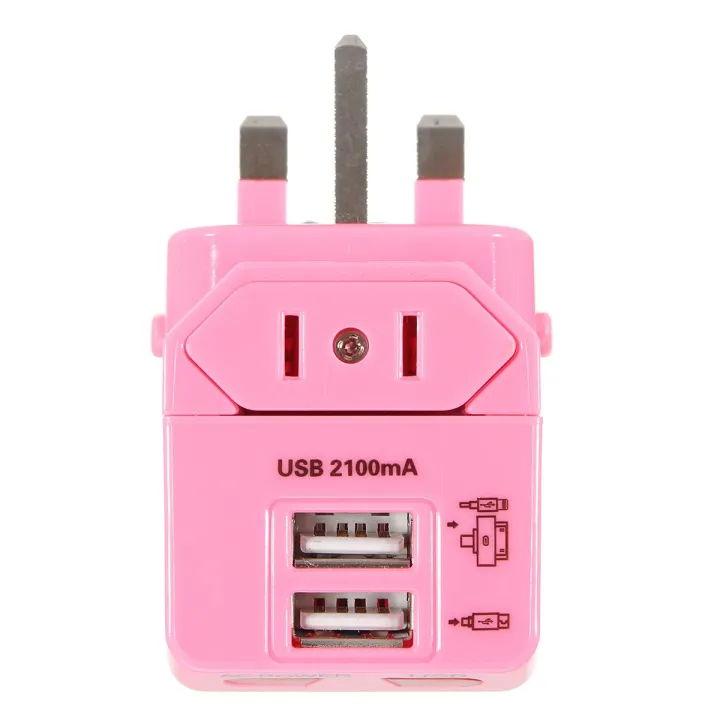 World%20Travel%20Adapter%20Dual%202%20USB%20Plug%20Charger%20Power%20Converter%20Adaptor%20Pink%20-%20Image%206
