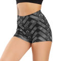 Womens High Waist Workout Shorts Vital Leopard Print Fitness Yoga Shorts Scrunch Butt Running Shorts Sport Gym Short Leggings.