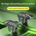BlueWow G21 Mobile Game Trigger for PUBG Phone Gaming Controller Alloy Gamepad Joystick Aim Shooting L1R1 Key Button for iPhone Android. 