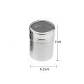 Stainless Steel Chocolate Shaker Cocoa Flour Icing Sugar Powder Coffee Sifter Lid Shaker Cooking Tools Coffee Accessories.