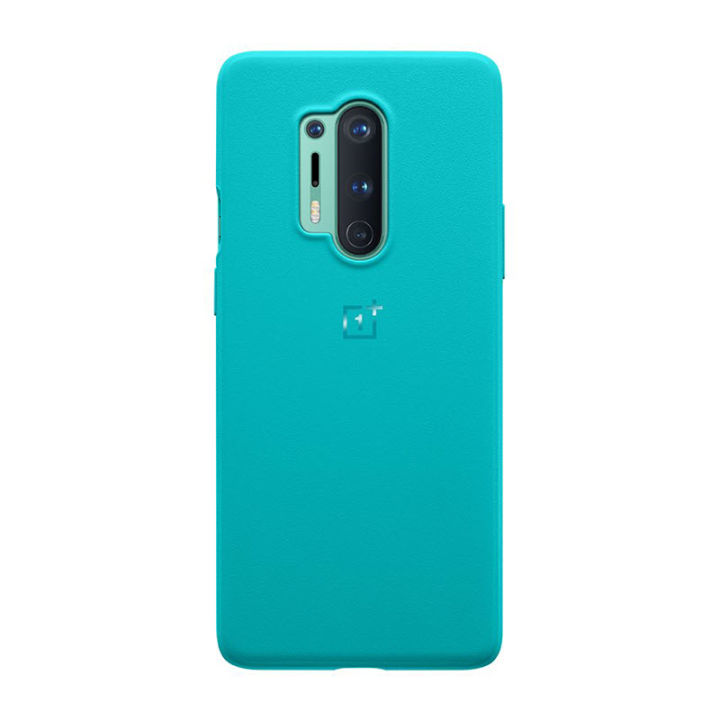 OnePlus 8 Pro Sandstone Bumper Case – Cyan Phone1068