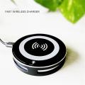 9V Qi Standard Wireless LED Fast Charger Desktop Pad for iPhone 8 X Plus S8 S9 Note 8.