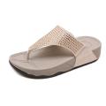 EOFK Rhinestone Summer Women Slippers Flip Flops Crystal Diamond Bling Beach Comfort Casual Fitflop Flat Slides Sandals Woman.