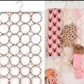 Hijab Hanger For Women (28 holes Hard Rings ) - Hanger - cloth hanger. 