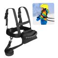 Adjustable Ski Safety Traction Harness Rope Multifunctional Outdoor Fitness Sports Skiing Training Shoulder Belt. 