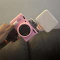 Camera Case Protector ZV-1F ZV-1 II ZV-1M2, Silicone Camera Protective Cover Pink.