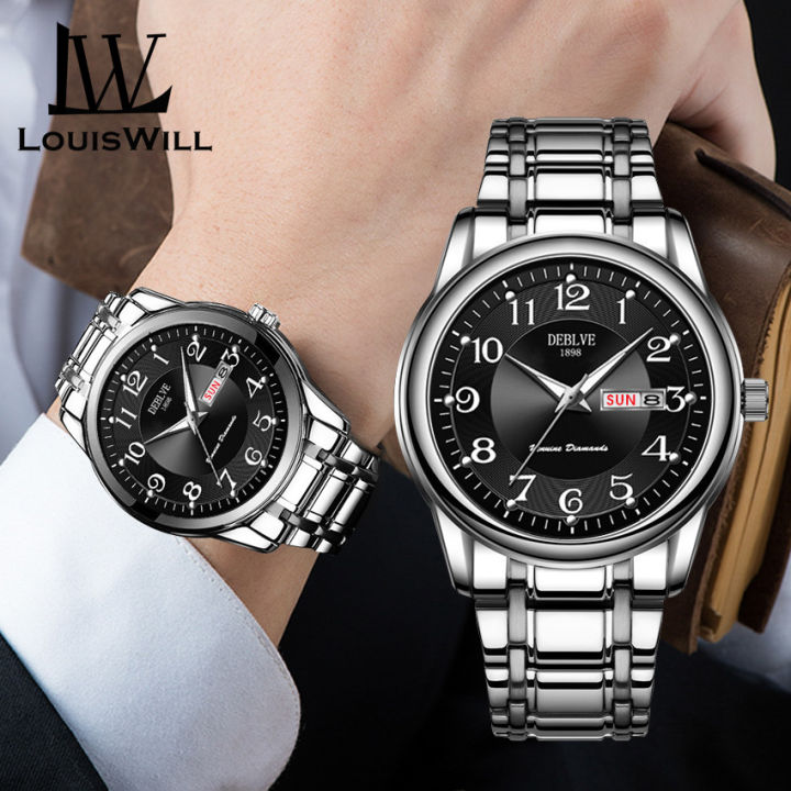 LouisWill%20Men%E2%80%99s%20Watch%20Fashion%20Quartz%20Watch%20Watches%20Steel%20Strap%20Watches%2030M%20Waterproof%20Watch%20Large%20Number%20Dial%20Watches%20Luxury%20Design%20Watch%20Wristwatch%20With%20Calender%20Luminous%20Pointer%20-%20Image%203