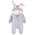 Baby Winter Romper for Newborn Infant Toddler Boy Girl Warm Overall Clothes One Piece Rabbit Jumpsuit Hoodie Bunny Costume 0-24M. 