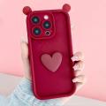 Case Cover For OPPO Reno 4Z 4 3 2 5 7 Pro 6 Plus A36 A76 A96 A92S Realme 9i 4G Phone Case Liquid Silicone Silicone Angel Eyes Cute 3D Ears Love Heart Cute Protection Couple INS Full Protection Fashion Luxury Cartoon Shockproof Camera Protective. 