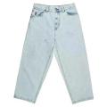 Retro Blue Baggy Jeans Hip Hop Streetwear Big Boy Jeans Y2K Pattern Embroidery Pants Men Women Fashion Pants Clothing.