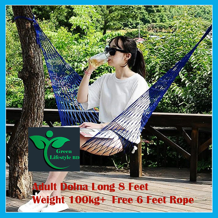 Premium%20Handmade%20Dolna%20Hammock%20%E2%80%93%20Nylon%20&%20High-Quality%20Yarn,%207.5ft+%20Length,%20Strong%20&%20Comfortable%20-%20Image%206