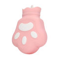 Bear Paw Hot Water Bag Silicone Microwave Heating Hot Water Bottle for Office. 