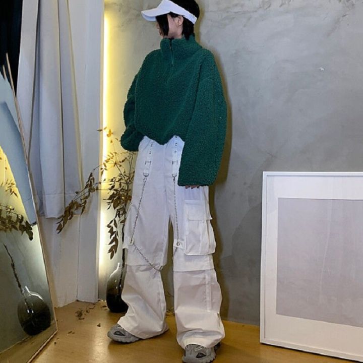 Mall%20Goth%20White%20Cargo%20Pants%20Women%20Gothic%20Hippie%20Streetwear%20Chain%20Punk%20Loose%20Pants%20Baggy%20Oversize%20Korean%20Style%20BQ%20-%20Image%205