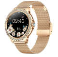New i58 Fashion Women's Smart Watch Bluetooth Call AI Voice Assistant Life Waterproof Sports Meter. 
