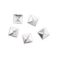 4 Claws Fashion for Hat,Bag,Clothes Pyramid Shape Metal Spikes Spots Nailhead Releasable Sewing Decor Garment Supplies Square Rivets DIY Studs.