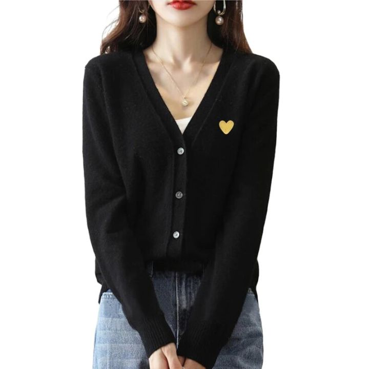 Women%20Cardigan%20Heart%20Eye%20Embroidered%20Cotton%20V-Neck%20Button%20Long%20Sleeve%20Spring%20Autumn%20Lady%20Casual%20Knit%20Sweater%20-%20Image%202