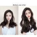 20 Inch Long Wavy Hair Extension 3pcs/set Clip in Piece Synthetic Wig Thicken Curly Hairpiece Wigs. 