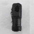 Mini Tactical Torch Super Bright 3 LED Flashlight Type-C Rechargeable Camping Light ABS+Metal Clip Hiking Lamp Easy To Carry. 
