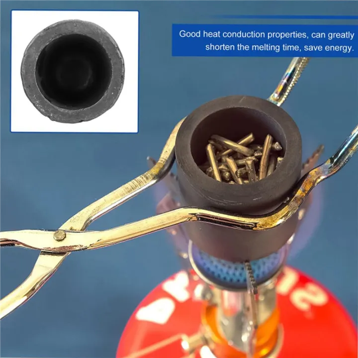 14ML%20Melting%20Furnace%20Crucible%20for%20Foundry%20Crucible%20for%20Forging%20Gold%20Testing%20Kit%20Graphite%20Crucibles%20with%20Cover%20Durable%20Easy%20to%20Use%203.5%20X%203.5cm%20-%20Image%203