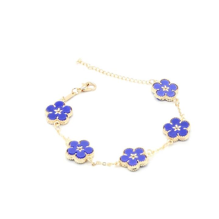 CARLIDANA%20Luxury%20Design%20Five%20Leaf%20Flower%20Bracelet%20Wholesale%20Vacuum%20Gold%20Plated%20Fashion%20Colorful%20Flower%20Jewelry%20for%20Women%20Party%20-%20Image%206