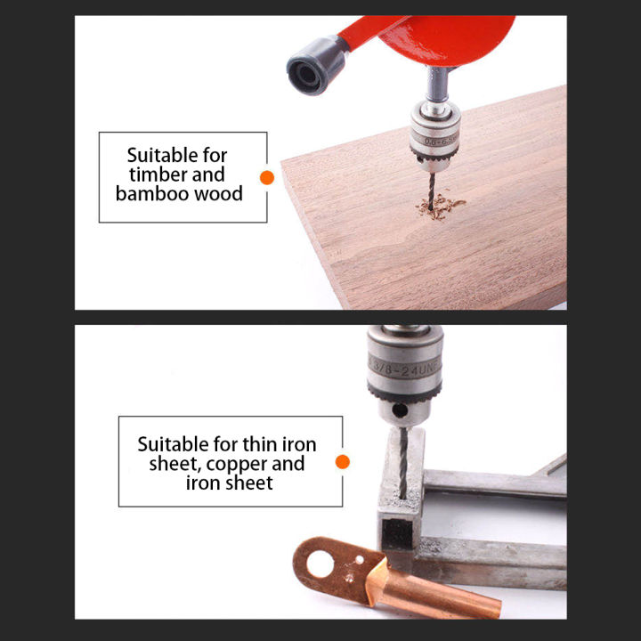 KOGEEK%20Hand%20Crank%20Drill%20All%20Steel%20Casting%20Drilling%20Drill%20Portable%20Mini%20Manual%20Drill%20with%20Double%20Pinions%20Hand%20Drill%20Tool%20for%20Wood/Plastics/PVC/Glass%20Fibre%20-%20Image%208