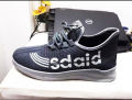 Dark Grey Color Sneakers Shoes For Men M006 - Stay Stylish With Dark Grey Color Sneakers For Men. 